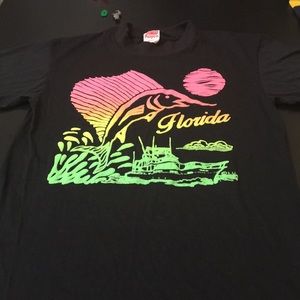 Vintage 80’s Florida tourist single stitch tee